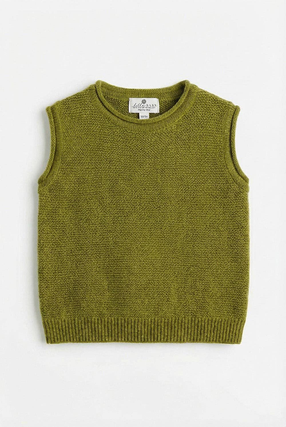 MERINO WOOL KNITTED BABY VEST
- PICKLE: 50/56
