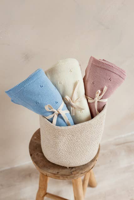 100% MERINO WOOL BABY BLANKET