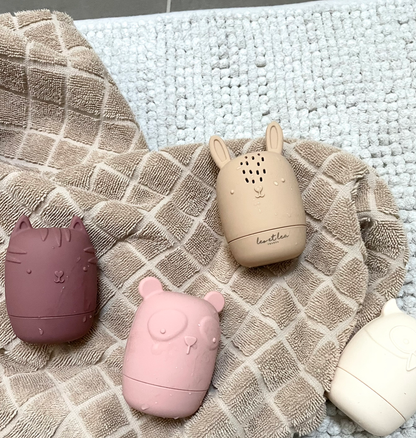 Bath Toy, Silicone, Montessori, leo et lea: Rose Nude