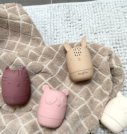 Bath Toy, Silicone, Montessori, leo et lea: Rose Nude