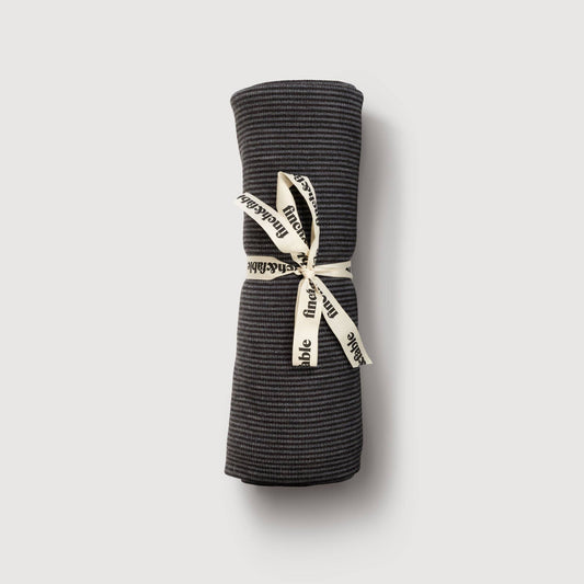 WOOL RIB SWADDLE BLANKET