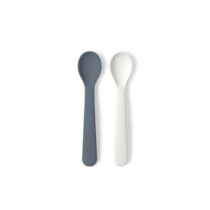 Silicone Spoon Set - Cloud / Storm: Cloud / Storm