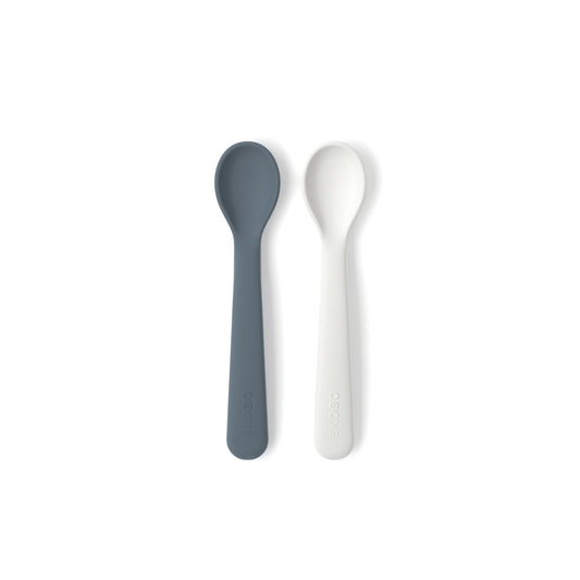 Silicone Spoon Set - Cloud / Storm: Cloud / Storm