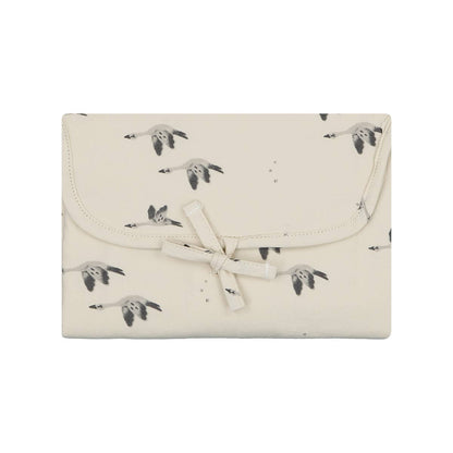 CHARLY NOMAD BABY CHANGING MAT GOOSE NATURAL: NATURAL / GOOSE / 50*70 cm open