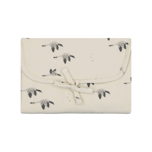 CHARLY NOMAD BABY CHANGING MAT GOOSE NATURAL: NATURAL / GOOSE / 50*70 cm open