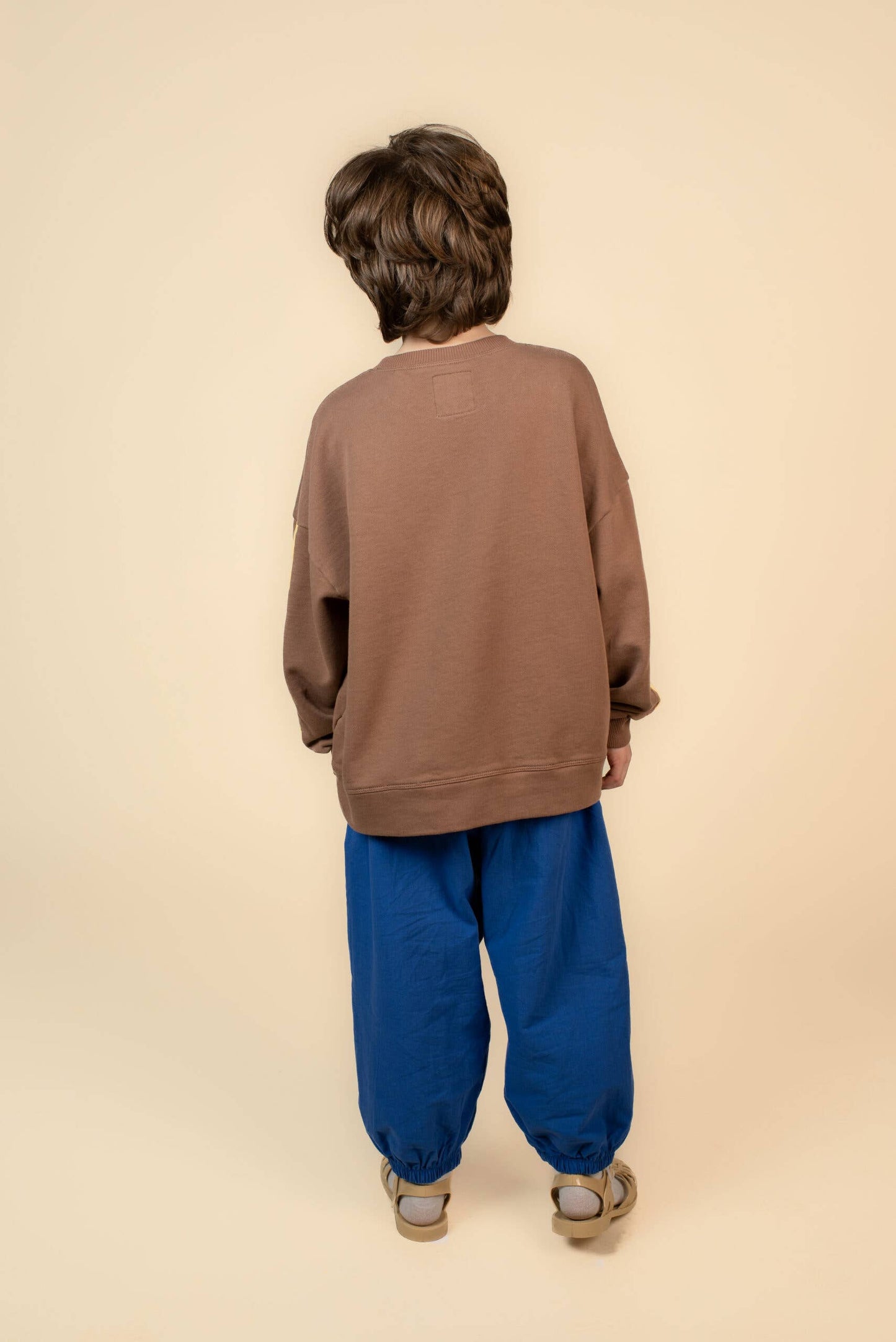 FACE SWEATSHIRT BROWN