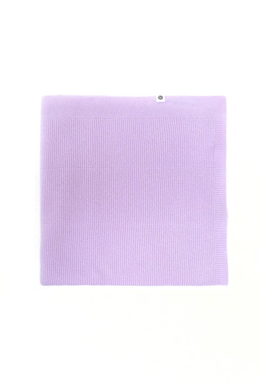 Wool Baby/Kids' Knitted Blanket - Merino Wool - Syringa: 70 x 95 cm