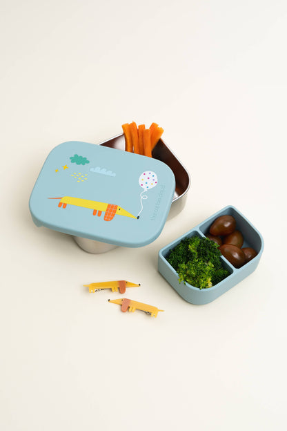 STAINLESS STEEL LUNCHBOX with compartments Veggie Pals