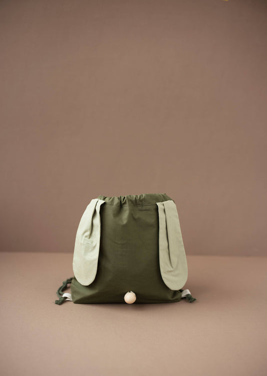 KIDS TINY RABBIT BACKPACK KHAKI