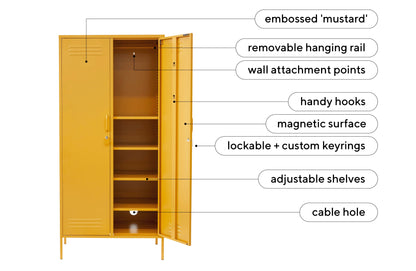 The Twinny Locker – Mustard Made
