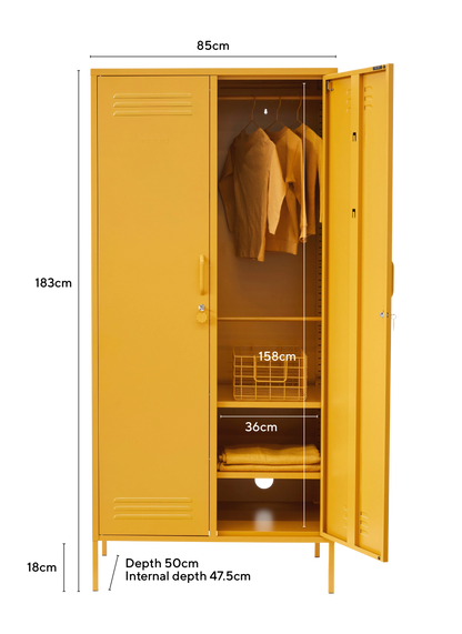 The Twinny Locker – Mustard Made