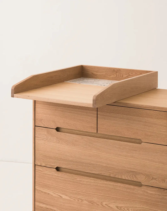 Pure Oak Wood Changing Table Natural – Nobodinoz