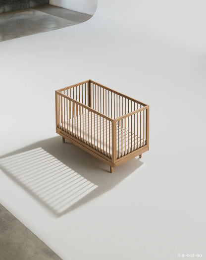 Pure Oak Wood Evolutive Crib Natural – Nobodinoz