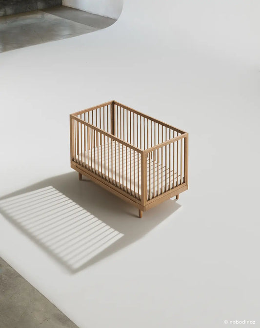 Pure Oak Wood Evolutive Crib Natural – Nobodinoz