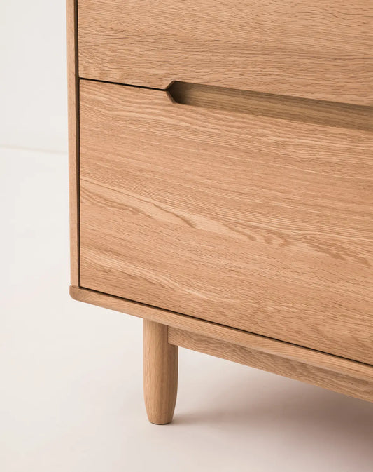 Pure Oak Wood Dresser Natural – Nobodinoz