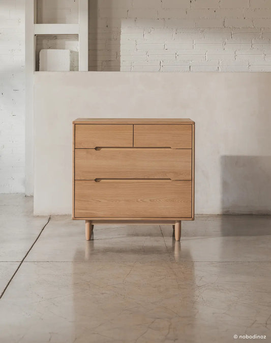 Pure Oak Wood Dresser Natural – Nobodinoz