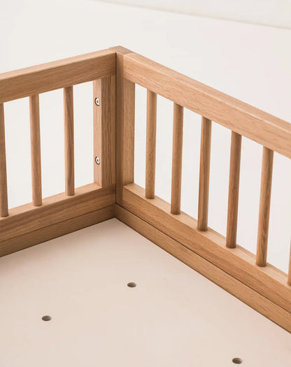 Pure Oak Wood Junior Evolutive Bed Natural – Nobodinoz