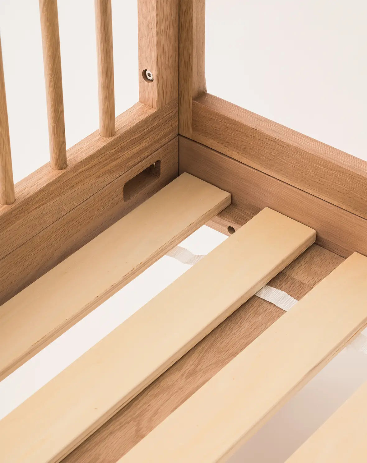 Pure Oak Wood Single Bed Natural – Nobodinoz